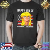 Biden mullet confused 4th happy 4th of you know… the thing shirt