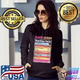 Black Queen Nutrition Facts Shirt Hoodie
