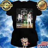 Boston Celtics Marcus Smart Jayson Tatum Jaylen Brown Shirt Ladies tee