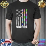Cancer Priceless America Flag Shirt