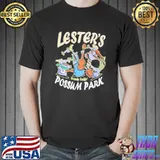 Cartoon lesters possum park max a goofy movie shirt