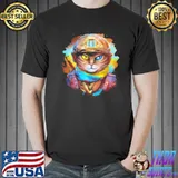 Cat ukrainian soldier shirt