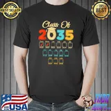 Class Of 2035 Kindergarten Pre-K Graduation Grow With Me T-Shirt