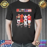 Cleveland sports teams jim brown lebron james feller griffin signatures shirt