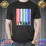 Color vintage arcade fire band shirt