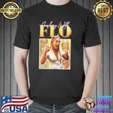 Cooking with flo funny trending vintage style shirt