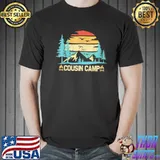 Cousin camp 2022 friends summer family camping vacation shirt