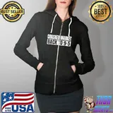 Crashed market back to 9-5 T-Shirt Full Zip Hooded