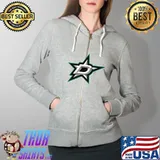 Dallas logo T-Shirt Full Zip Hooded