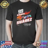 Daniel suarez checkered flag freeway insurance groove shirt