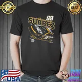 Daniel suárez checkered flag qualifying shirt
