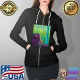 David Hockney T-Shirt Full Zip Hooded