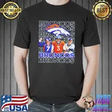 Denver broncos drew lock elaway peyton manning signatures shirt
