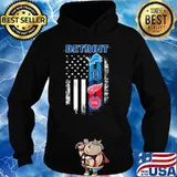 Detroit Flag Shirt Hoodie