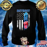 Detroit Flag Shirt Sweater