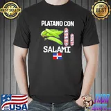 Dominicana flag rd dominican republic food mangu plantain shirt