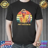 Don't question me smoking vintage shirt