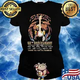 Eagles 50th anniversary thank for memories signarures s Ladies tee