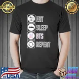 Eat sleep bts repeat shirt