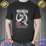 Eddie sss van halen music band shirt