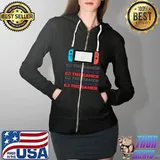 EJ the Gamer T-Shirt Full Zip Hooded