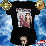 Elizabeth Olsen Movie Actress Vintage Shirt Ladies tee
