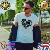 End Silence Stop Gun Violence Enough Wear Orange Day T-Shirt