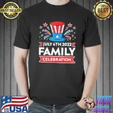 Family celebration july 4th 2022 happy fourth of july 2022 shirt