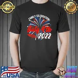 Family celebration july 4th 2022 shirt