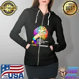 Fight Cancer Warrior In All Colors Shirt Full Zip Hooded