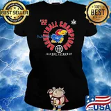 Final four Kansas jayhawks 2022 ncaa men's basketball s Ladies tee