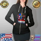 Fireworks Director I Run You Run Celebrating 4th Of July T-Shirt Full Zip Hooded