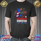Fireworks Director I Run You Run Celebrating 4th Of July T-Shirt