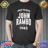 First Blood John Rambo 1982 Shirt