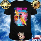 Freddie Purrcury don't stop meow colorful shirt