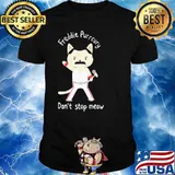 Freddie Purrcury don't stop meow shirt