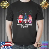 Gnomes Physical Therapy Squad 4th Of July Independence Day T-Shirt