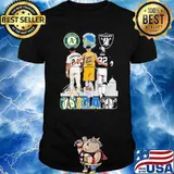 Golden State Warriors Oakland Athletics Raiders Shirt