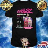 Gorillaz North America Tour Shirt