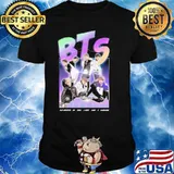 Group bts kpop idols sign for army jungkook rap monster taehyung shirt