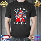 Happy easter Joe Biden 4th of july memorial independence day shirt