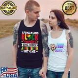 Happy Juneteenth Is My Independence Day Free Black Women T-Shirt Tank Top