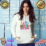 Hello Fifth Grade Leopard Tie Dye Pencil T-Shirt Hoodie