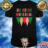 Ho Ho Homosexual Christmas Holiday Gay T-Shirt