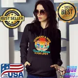 Husband and wife travel partners for life beach traveling shirt