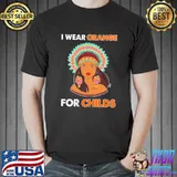 I wear orange for childs indigenous girl shirt