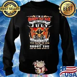 I'm a Grumpy Old Man I Was Born In July Skull Shirt Sweater
