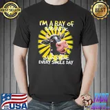 I'm A Ray Of Sarcastic Sunshine Cow Shirt