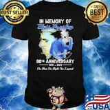 In memory of elvis presley 88th anniversary the legend signature shirt