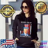 Joe Biden confused merry happy 4th of you know…the thing shirt